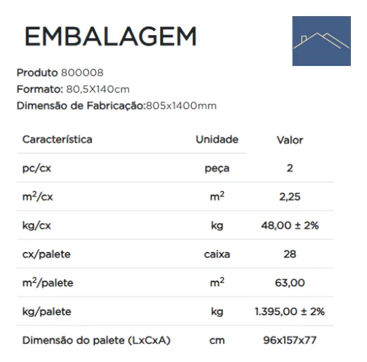 Pisos Porcelanato Royal Black Polido 80,5x140cm Villagrês