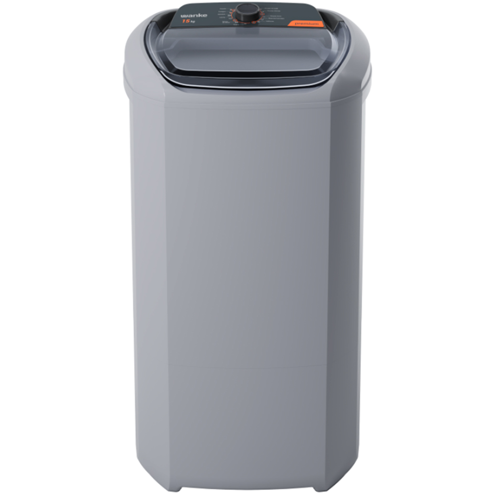 Tanquinho Wanke Premium 15kg Semiautomático 10 programas LWBE150T3