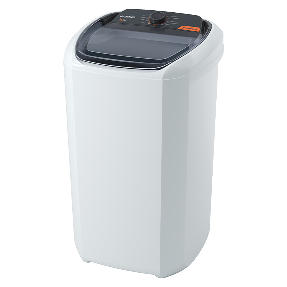 Tanquinho Wanke Premium 20kg Semiautomático 10 programas LWBE201T3