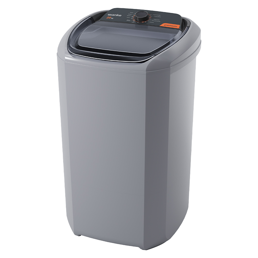 Tanquinho Wanke Premium 20kg Semiautomático 10 programas LWBE201T3
