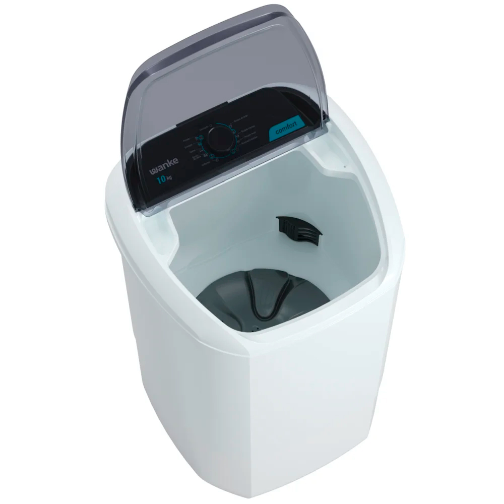 Tanquinho Wanke Comfort 10kg Semiautomático 8 Programas LWBE100T3