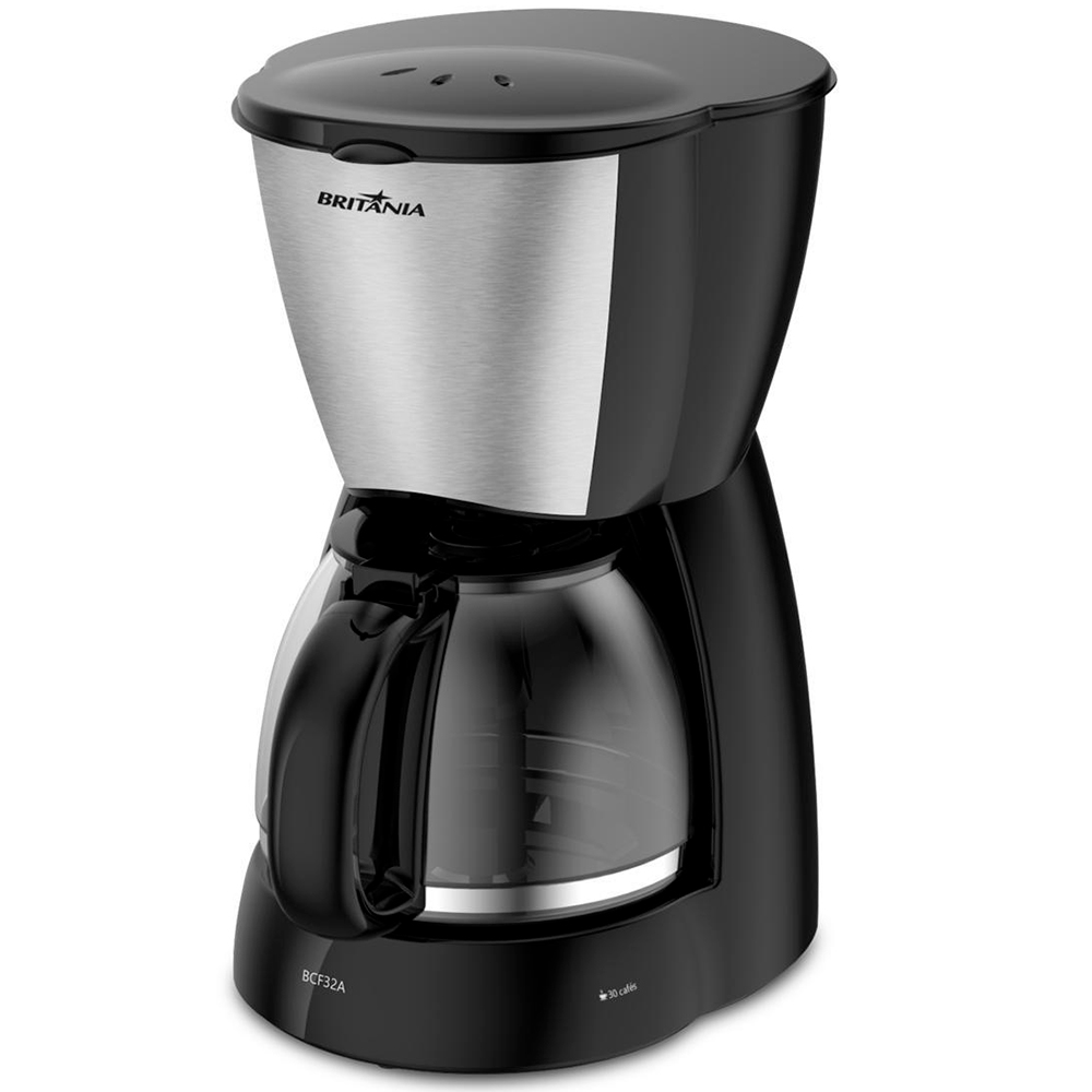 Cafeteria Elétrica Britânia BCF32A 30 Xícaras 800W