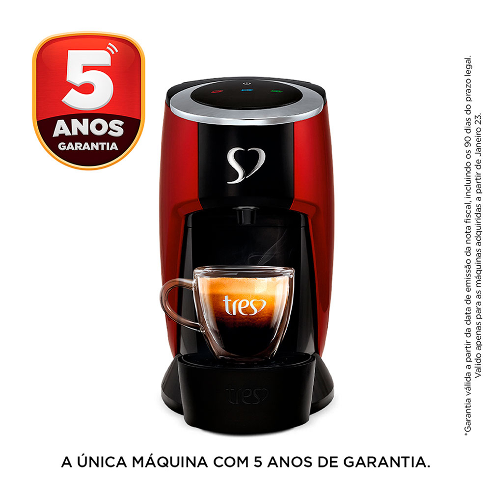 Cafeteira Espresso Três Corações Touch Multibebidas