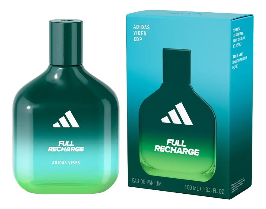 Adidas Vibes Full Recharge Edp - Perfume Masculino 100ml