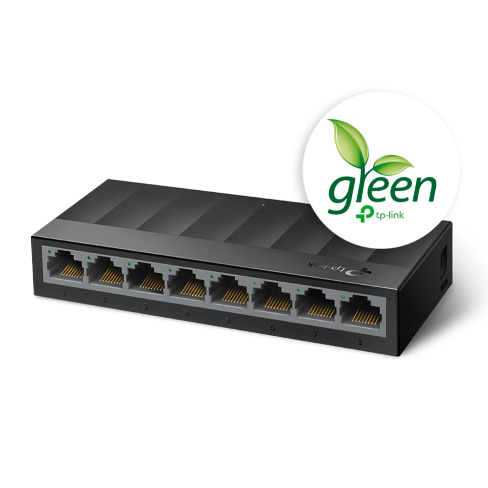 Switch TP-Link  LS1008G 8 Portas Gigabit 1000Mbps