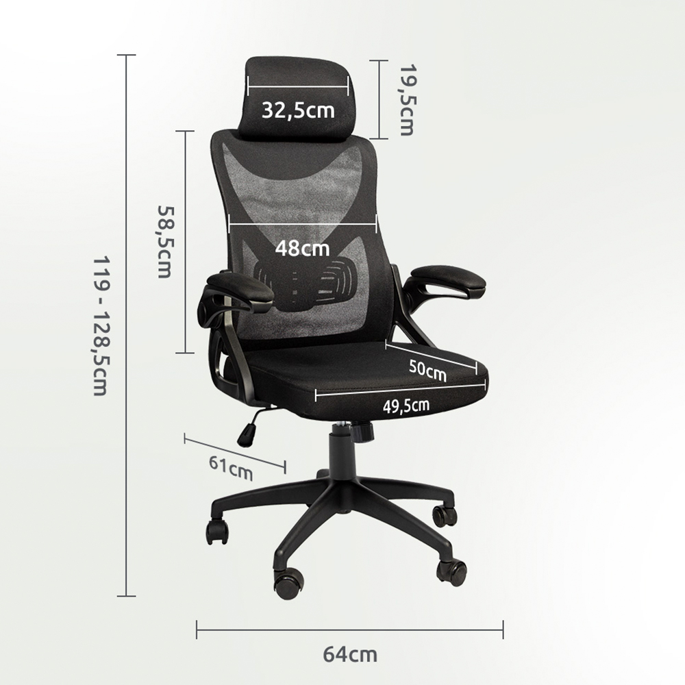 Cadeira Giratória Viper Pro Creative Rodízios