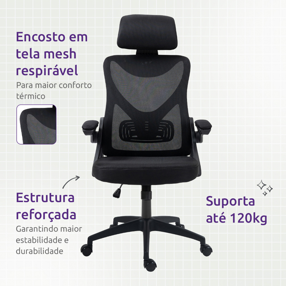 Cadeira Giratória Viper Pro Creative Rodízios