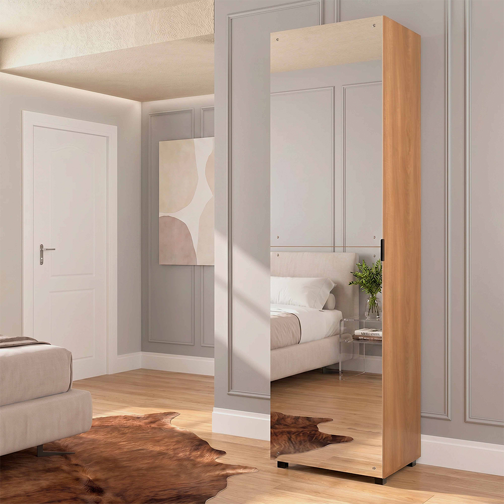 Sapateira 1 Porta com Espelho Versa Home Telasul