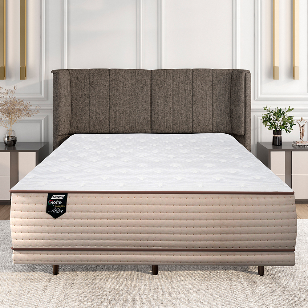 Cabeceira King 195cm Estofada Paris Fabone
