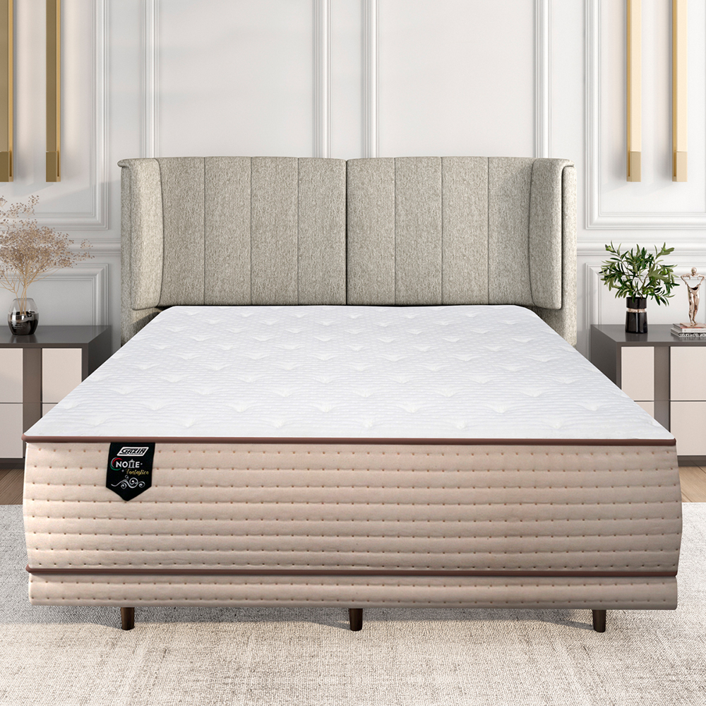 Cabeceira King 195cm Estofada Paris Fabone