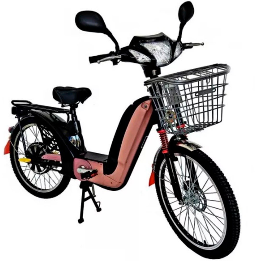 Bicicleta Elétrica Aro 24 Sousa Bike 350W Freio a Disco com Acelerador