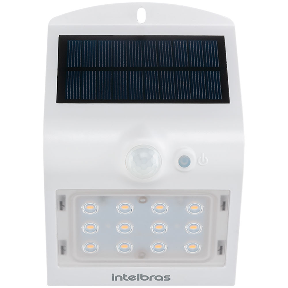 Arandela Solar Intelbras ASI 220 Lúmens LED Amarelo
