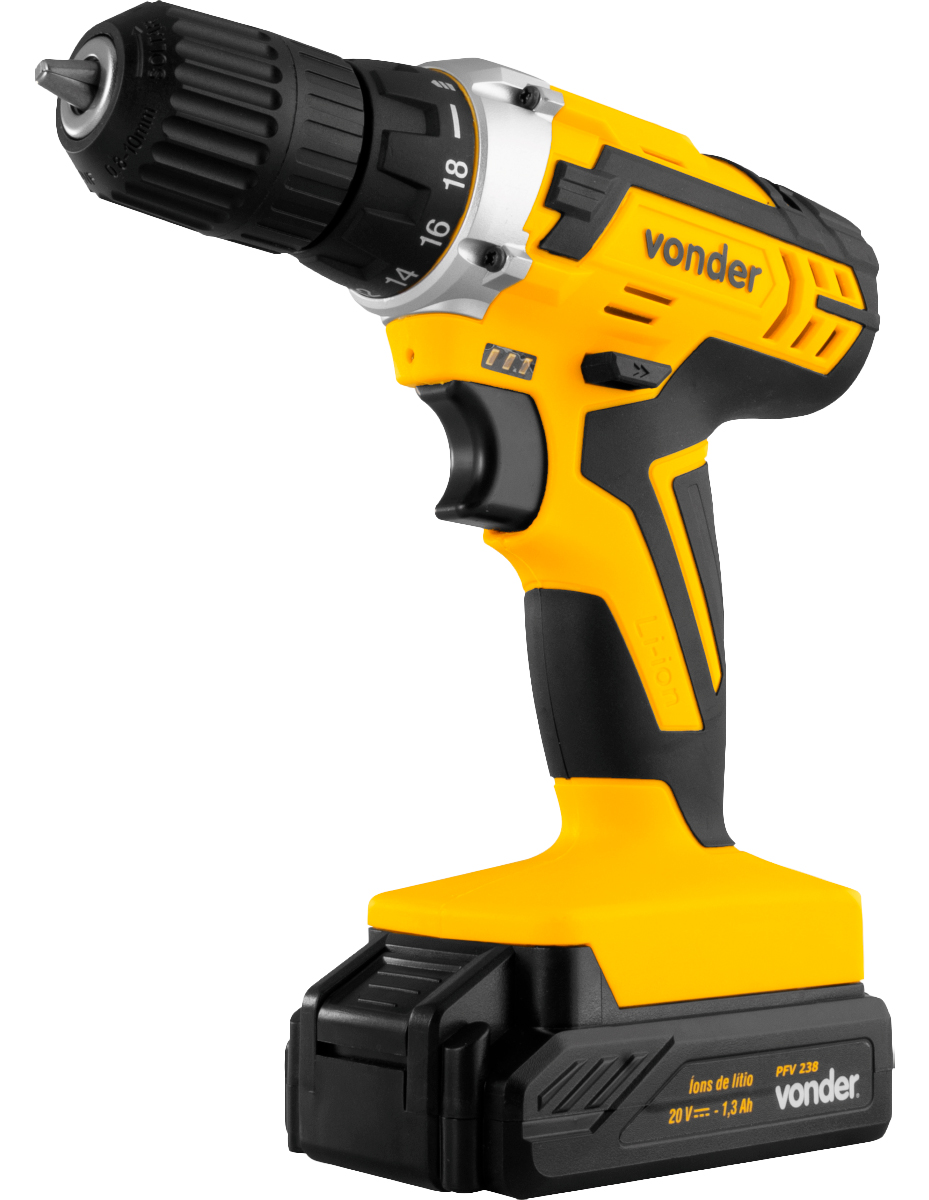 Furadeira Vonder Bateria 20V Bivolt PFV 238