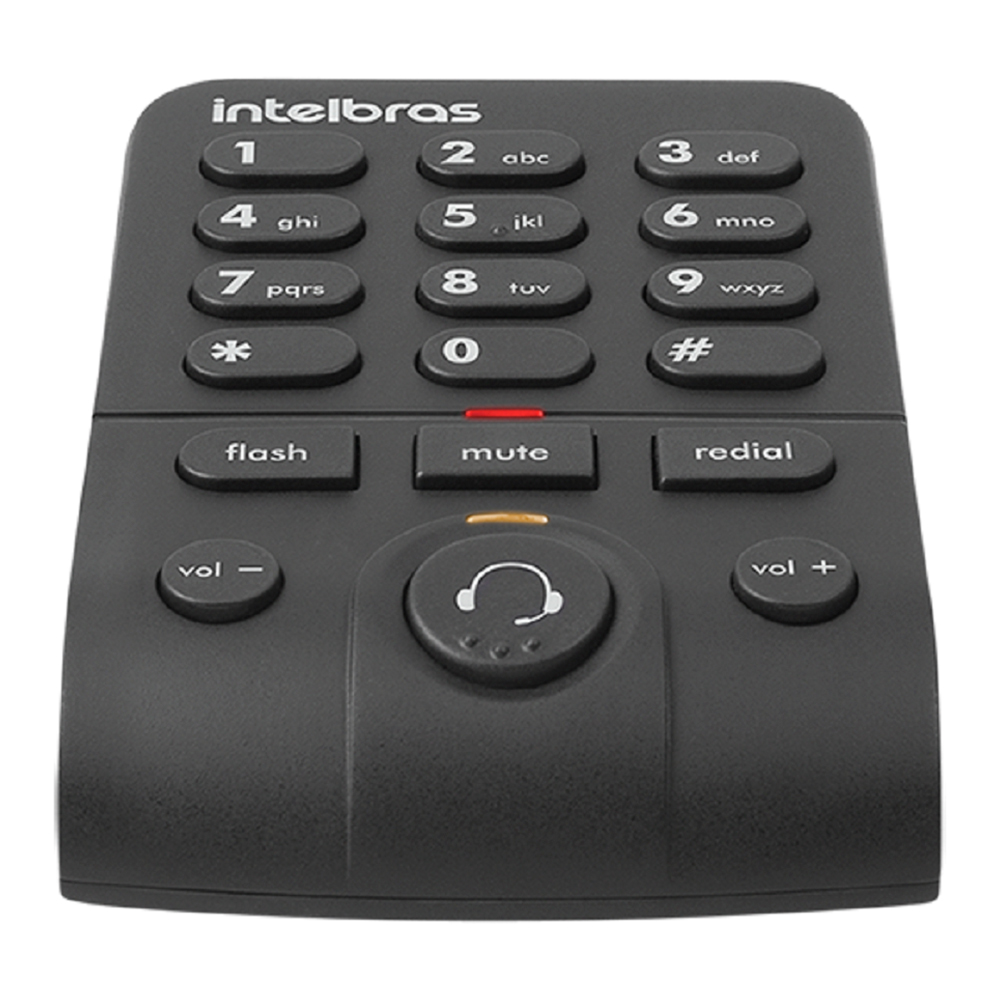 Telefone Headset Intelbras HSB 40 com Teclado