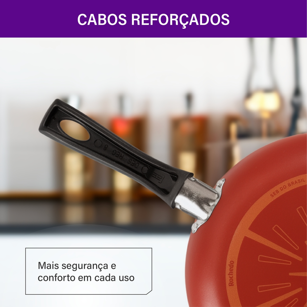 Frigideira Work Rochedo 1,5L Facilita Antiaderente