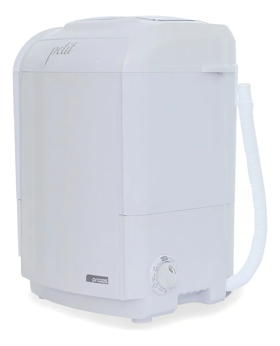 Mini Lavadora Praxis 1,2 kg Petit Branca