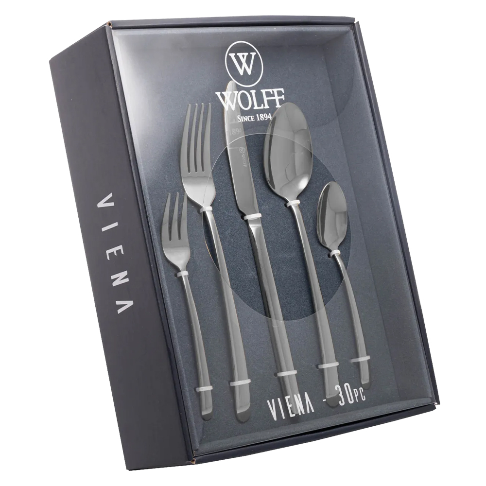 Faqueiro 30 Peças Wolff Inox Viena