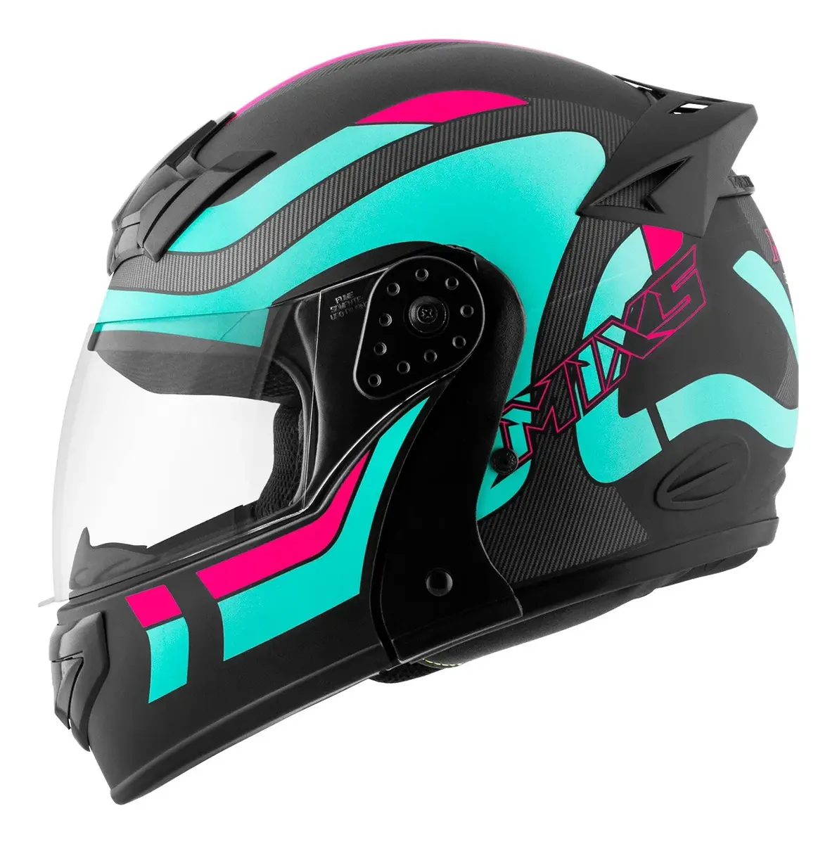 Capacete Robocop Escamoteável Fechado Mixs Gladiator Delta S