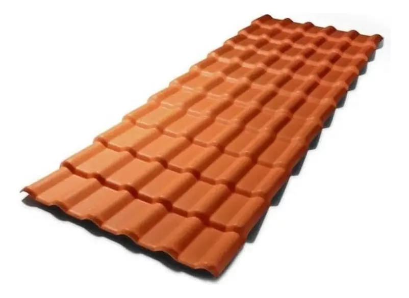 Telha Pvc Plan Precon 2.42x0.88m Terracota