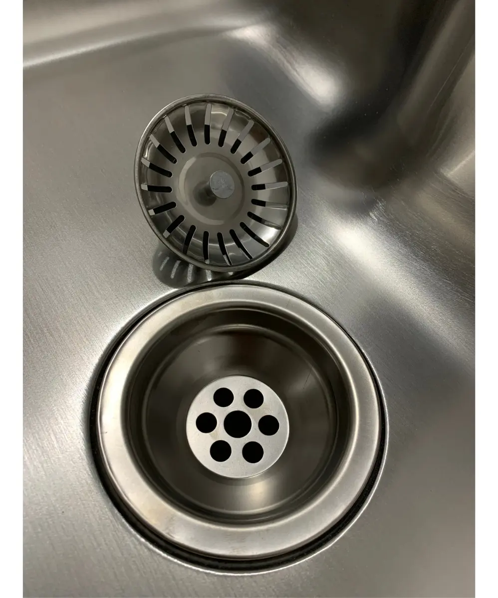 Tanque Lavanderia 55x45 Com Acessórios Aço Inox Escovado