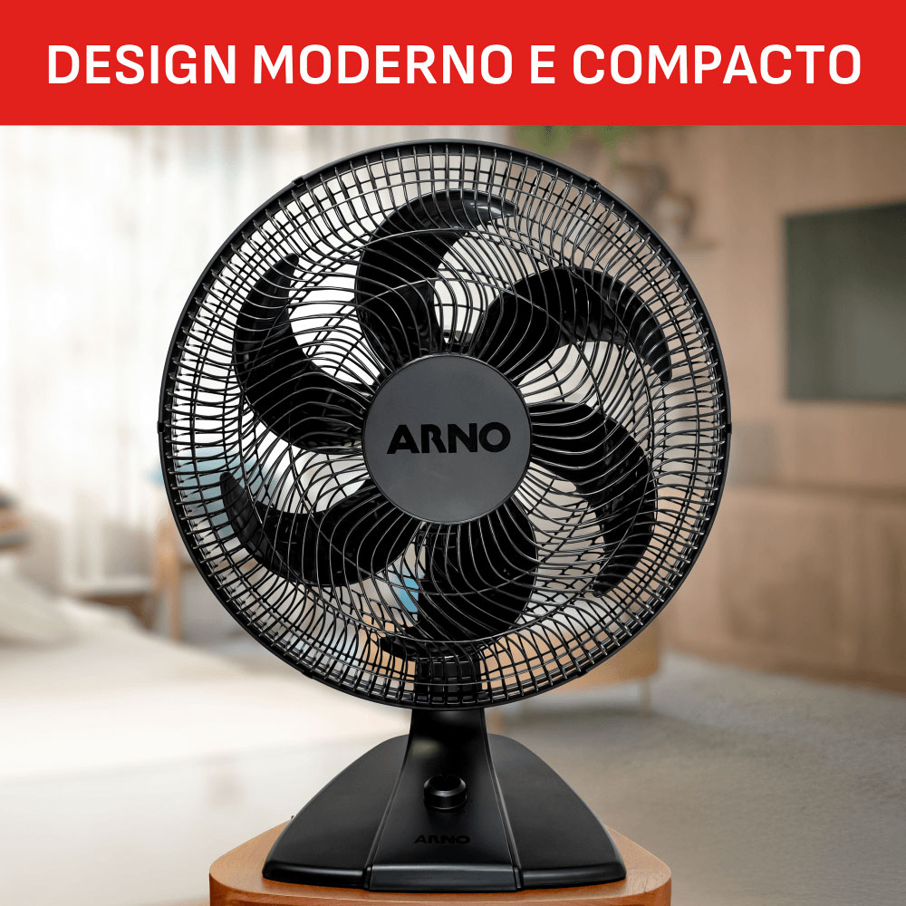 Ventilador de Mesa Arno Essential 40cm 140W VE2E