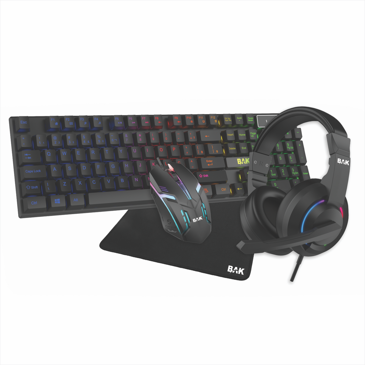 Gaming Combo BAK 4 em 1